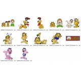 Garfield Embroidery Designs Collection 06